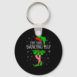 Family Matching Women Girls I'm The Dancing Elf Ch Key Ring