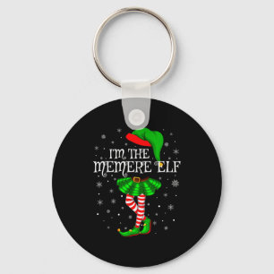 Family Matching Women Girls I'm The Memere Elf Chr Key Ring