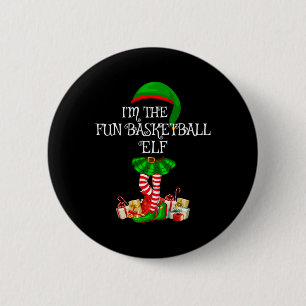 Family Matching Women Girls The Fun Basketball Elf 6 Cm Round Badge