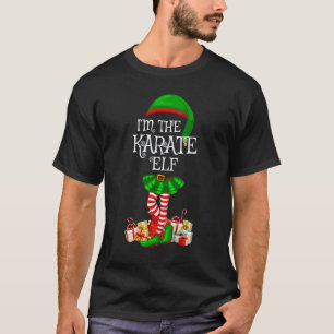 Family Matching Women Girls The Karate Elf Christm T-Shirt