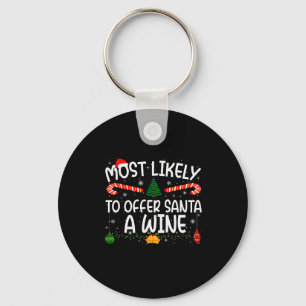 Family Matching Xmas Most Likely To Offer Santa A Key Ring