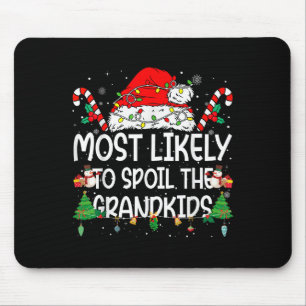 Family Matching Xmas Most Likely To Sil The Grandk Mouse Mat