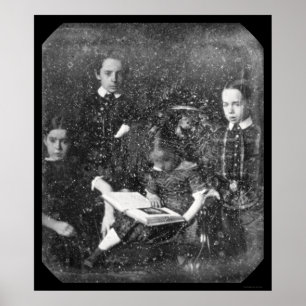 Family McAllister Daguerreotype 1851 Poster
