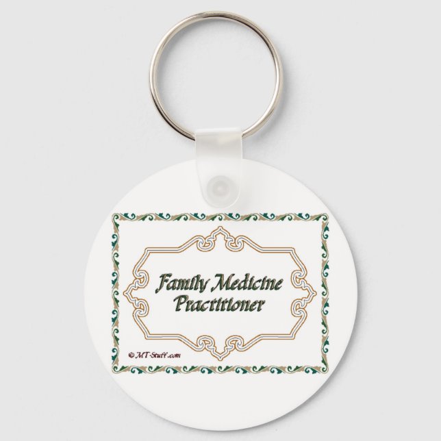 Family Medicine Practitioner Key Ring (Front)
