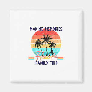 Family Meeting Group Orlando Florida Retro Vintage Magnet