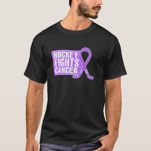 Family Member Support Hockey Fights Cancer Awarene T-Shirt