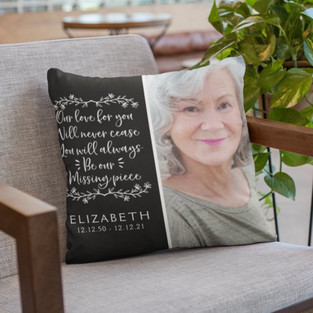 Family Memorial Photo Keepsake Cushion (Creator Uploaded)