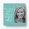Family Memorial | Teal Photo Keepsake