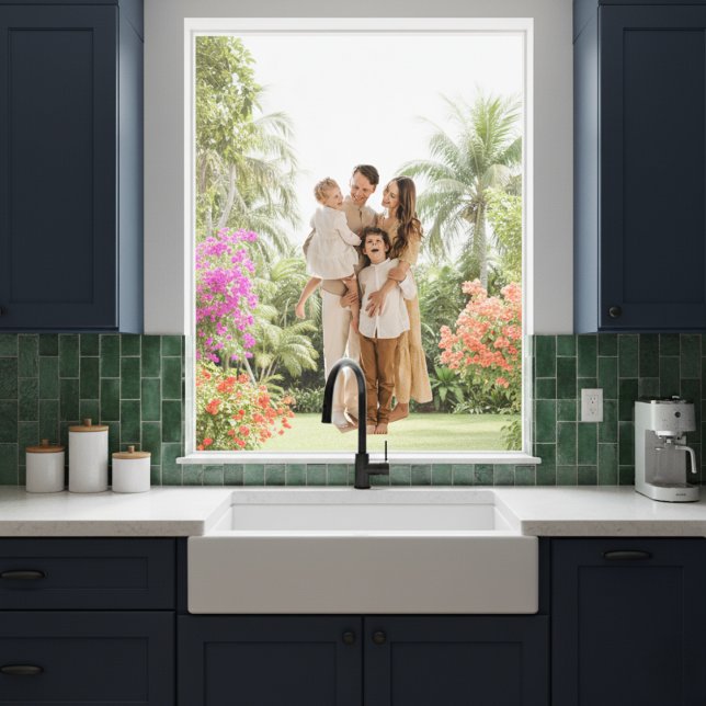 Family Memories: Personalised Photo Window Window Cling (Family Memories: Personalized Photo Window Window Cling)