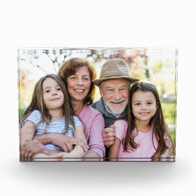 Family Memories Personalized Grandparent Photo (Front)