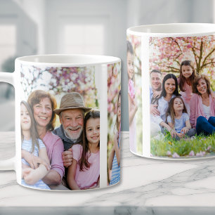 Family Memories Personalized Grandparent Photo Coffee Mug