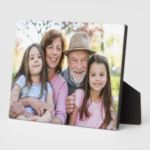 Family Memories Personalized Grandparent Photo Plaque