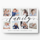 Family Memory Photo Collage Keepsake