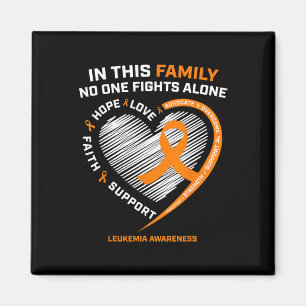 Family Men Women Kids Leukaemia Awareness Leukaemi Magnet