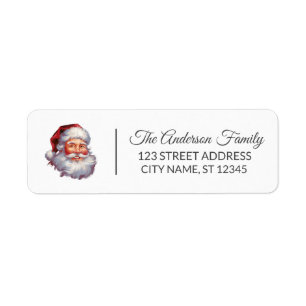 Family Merry Christmas Santa Claus Personalised