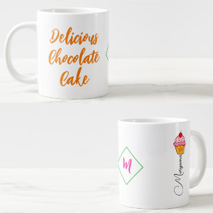 Family Microwave Safe Mug for Chocolate Cakes