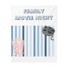 Family Movie Night Fleece Blanket