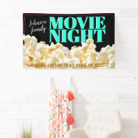 Family MOVIE NIGHT Theatre Room Cinema Popcorn