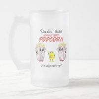 Family Movie Theatre Fun Popcorn Mascots