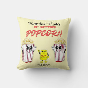 Family Movie Theatre with Hot Buttered Popcorn Cushion