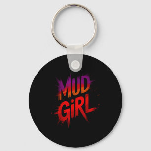 Family mud girl run mudder squad mudding sisters key ring