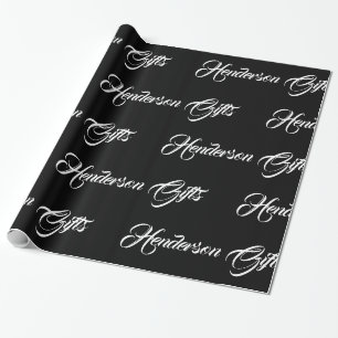 Family Name Any Name Christmas Holiday - Wrapping Paper