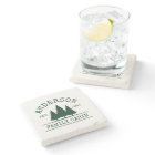 Family Name Cabin Forest Green Pines