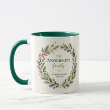 Family Name Christmas Memories Gift
