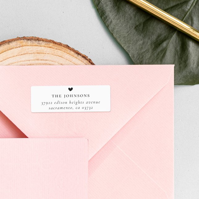 Family Name, Heart & Return Address Custom (Creator Uploaded)