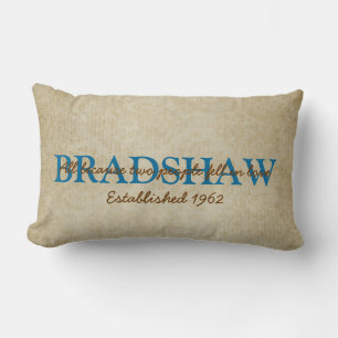 Family Name Lumbar Cushion