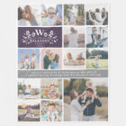 Family Name Monogram | 15 Photo Collage