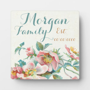 family name plaque,family name established plaque