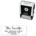 Family Name Self-Ink Return Address Rubber Stamp