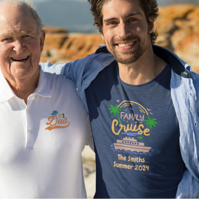 Family Name Ship Cruising Cruise Personalised T-Shirt (Creator Uploaded)