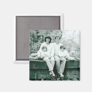Family NAME Timeless PHOTO Keepsake Fun Magnet