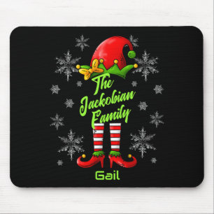 Family Name Year Reunion Matching Christmas Elf T Mouse Mat