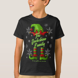 Family Name Year Reunion Matching Christmas Elf T  T-Shirt