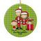 Family of 4 Christmas Ornament