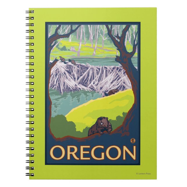 Family of Beavers Notebook (Front)