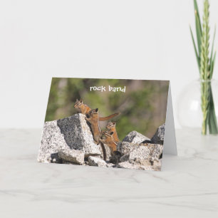 Family of Chipmunks Card