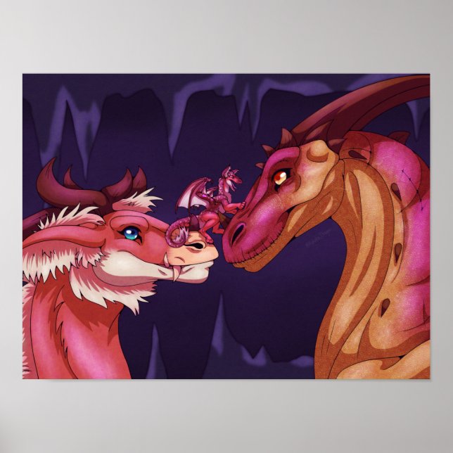 Family of Dragons Poster (Front)