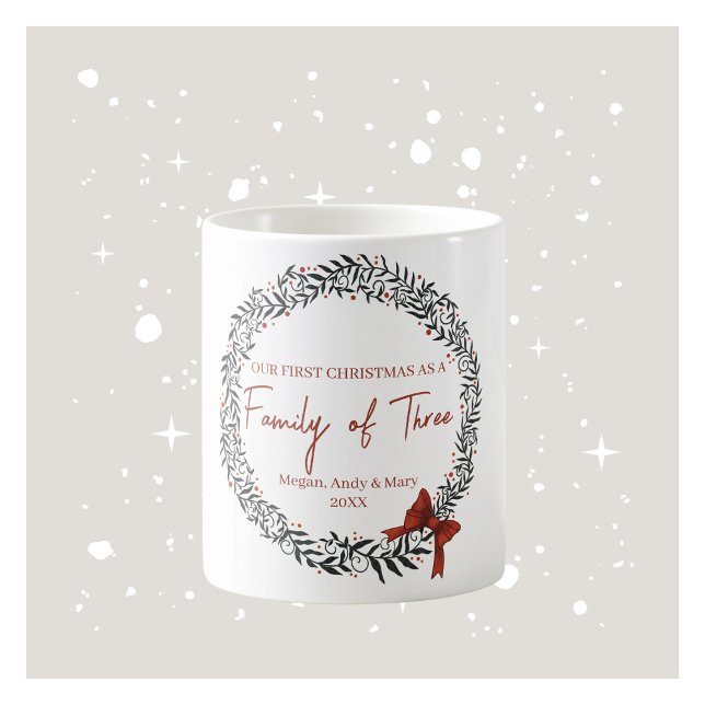 Family of Three Christmas Mug (Creator Uploaded)