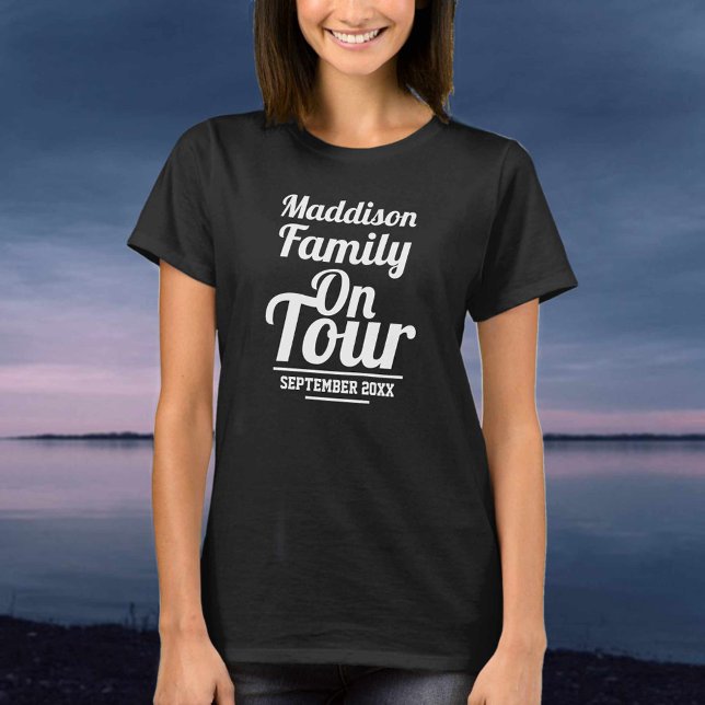 Family on Tour Holiday T-Shirt (Creator Uploaded)