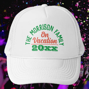 Family on Vacation Trucker Hat