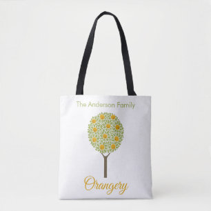 Family Orangery Orange Tree Tote Bag