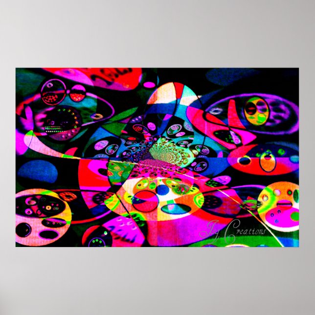 "Family Orbits" Poster (Front)