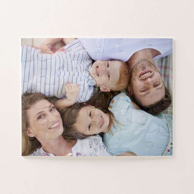Family Oversized 11" x 14" Jigsaw Puzzle (Horizontal)