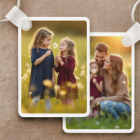 Family Personalised Custom Two Photo Double 