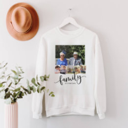 Family, Personalized 6 Photo Family Collage Sweatshirt
