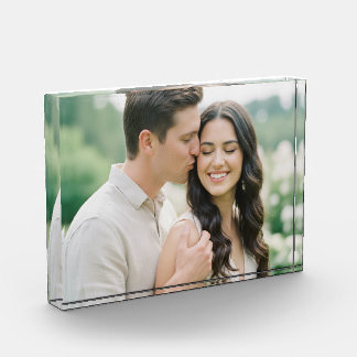 Family Personalized Photo Acrylic Block Gift